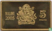 Malawi 5 kwacha 2005 (BE - laiton) "60th anniversary of Victory in Europe - HMS Hood"