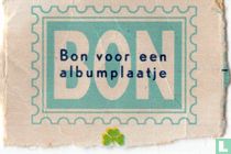 Bon voor albumplaatje