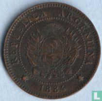 Argentinië 1 centavo 1884