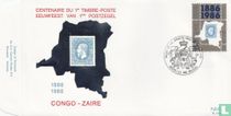 Congo - Zaire: Eeuwfeest van 1ste postzegel