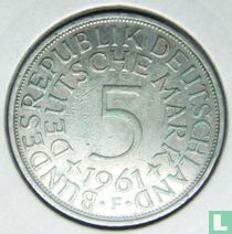 Germany 5 mark 1961 (F)