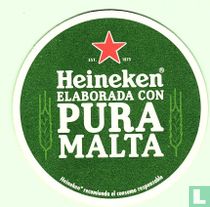 Heineken elaborada con pura malta