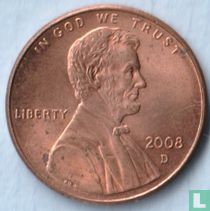 États-Unis 1 cent 2008 (D) acheter