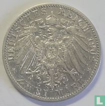 Württemberg 2 mark 1902