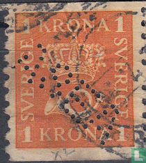 Kroon en posthoorn