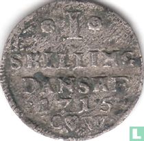Denemarken 1 skilling 1715