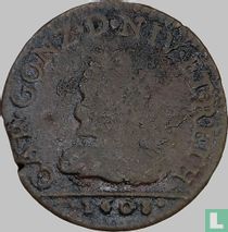 Nevers & Rethel 1 liard 1608 (grote buste - type 1A)