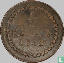 Baden ½ kreuzer 1803