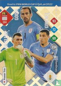 Muslera, Godín, Giménez