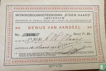 Woningbouwvereeniging Eigen Haard - Bewijs van aandeel