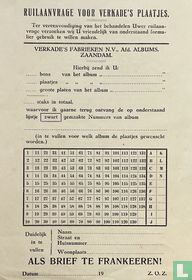 Instructions for collectors of Verkade's pictures