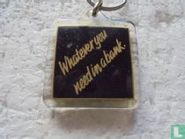 Whatever you need in a bank.