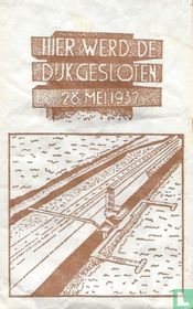 Hier werd de dijk gesloten