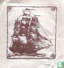 Oud Zeilschip op tegel   