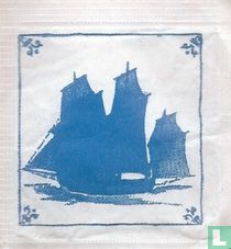 Oud Zeilschip op tegel    