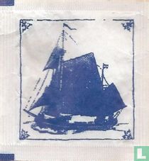 Oud Zeilschip op tegel    