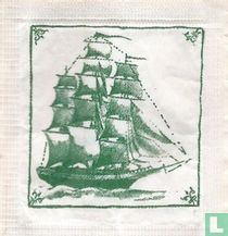 Oud Zeilschip op tegel    