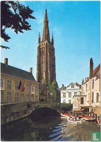 "Dyver" met zicht op de O.L. Vrouw Toren