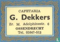 Cafetaria G. Dekkers