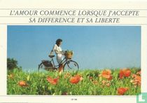 L'amour commence lorsque j'accepte sa difference et sa liberte (CP 766)