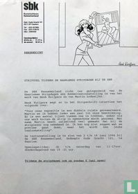 Comic strip duel during the Haarlem comic strip days at the SBK