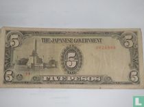 Philippines 5 pesos 1942