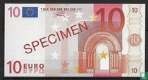 Eurozone 10 € Exemplar