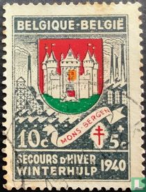 City coat of arms Mons-Bergen