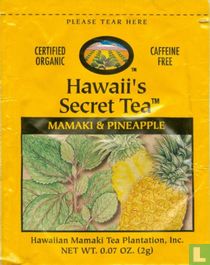 Hawaii's Secret Tea