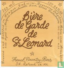 Biere de garde de st leonard