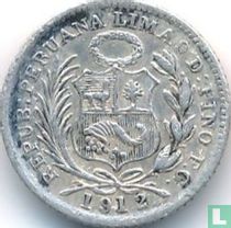 Peru ½ dinero 1912