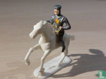 Crusader on horseback