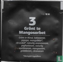 Grönt te Mangosorbet
