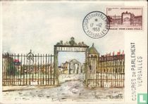 De ingang van het Paleis van Versailles