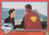 Saved by the Man of Steel!