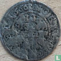 Norvège 2 skilling 1666