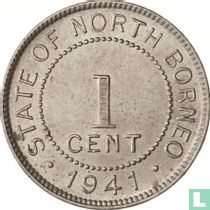 British North Borneo 1 cent 1941