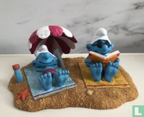 Smurfs The Sunbathers