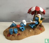 Smurfette and Baby Smurf