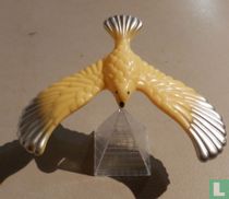 Balans vogel met pyramide