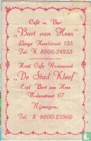 Café en Bar "Bart van Hees"