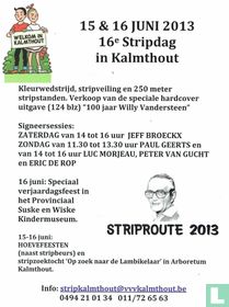 15 & 16 juni 2013 16e Stripdag in Kalmthout