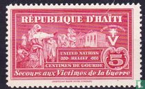 War invalid and ruins