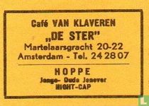 Cafe - Van Klaveren "De Ster" ( Geel )