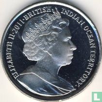 Britisches Territorium im Indischen Ozean 2 Pound 2011 "85th birthday of Queen Elizabeth II and the 90th birthday of Prince Philip"