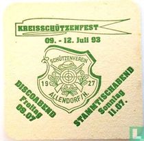 Kreisschützenfest ALLENDORF 1993
