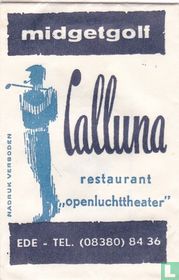 Midgetgolf Calluna Restaurant "Openluchttheater"