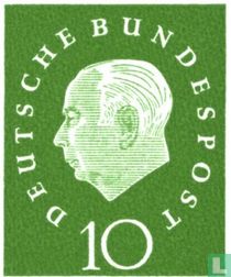 Heuss, Theodor (1884-1963) postzegelcatalogus
