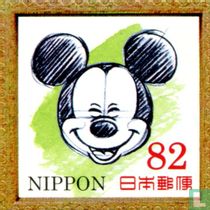 Voeux Timbres Mickey Mouse