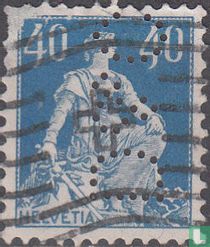Zittende Helvetia